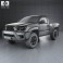 Toyota Tacoma Regular Cab 2012 3d model