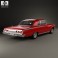 Chevrolet Impala SS 409 1962 3d model