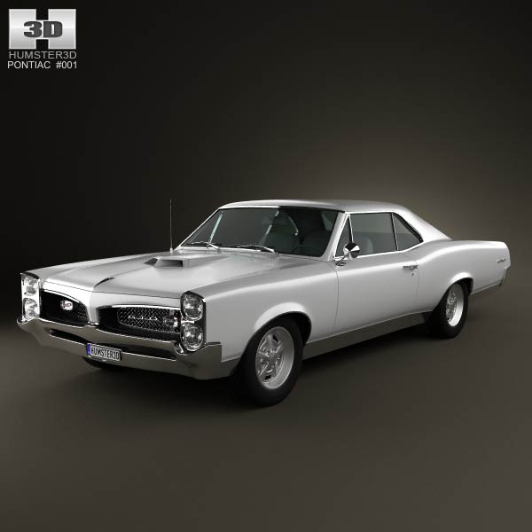 Pontiac GTO 1967 3D model – Premium Quality Download | HQ3D.net