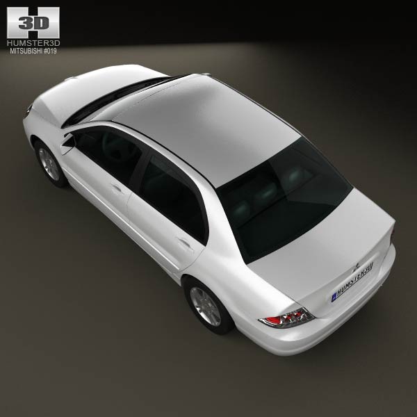 Mitsubishi Lancer Ralliart sedan 2004 3D model – Premium Quality ...