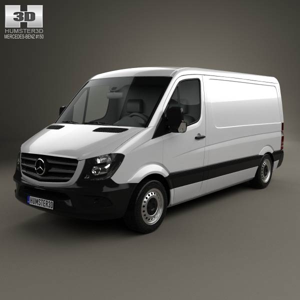 Swr Sprinter Mercedes-Benz Sprinter Panel Van SWB SR 2013 3D model – Premium Quality ...