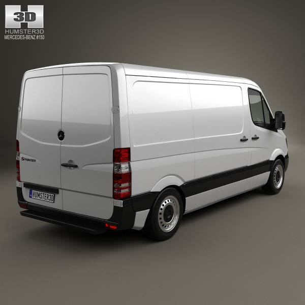 Swr Sprinter Mercedes-Benz Sprinter Panel Van SWB SR 2013 3D model – Premium Quality ...